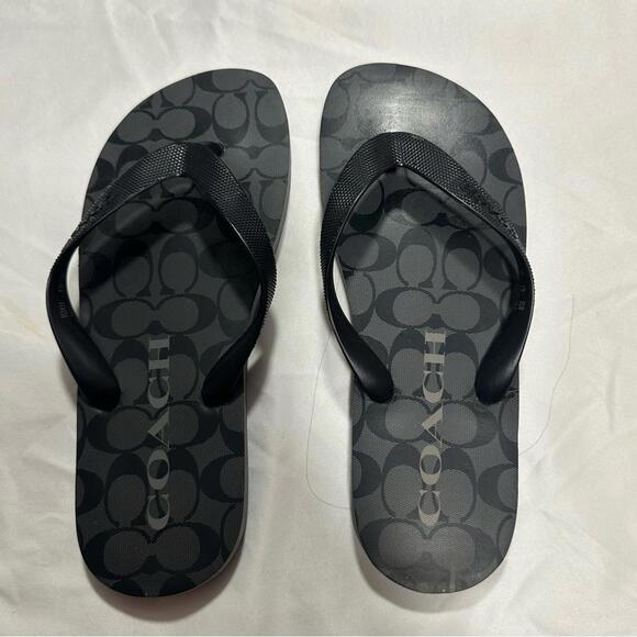 Coach Women’s Flip Flop Sandals - Picture 1 of 5